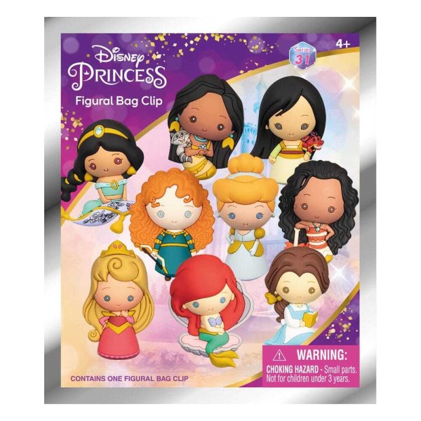 Porte-clés pour sac à dos 3D Princesses Ultime Série 31 - Disney