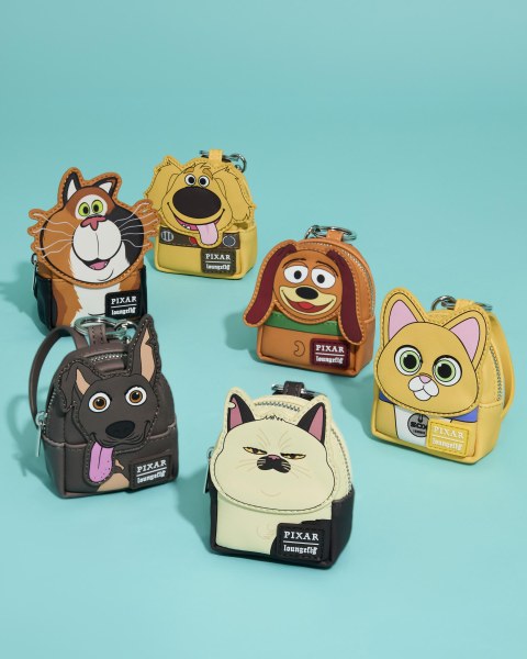 Porte-clés mini sac à dos mystère Chiens et Chats - Disney-Pixar Loungefly