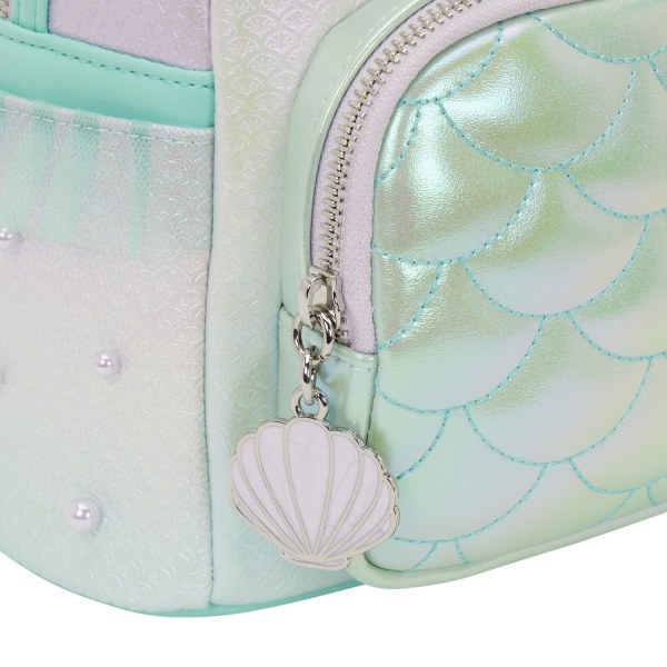 Mini sac à dos nacré irisé - Disney Loungefly La Petite Sirène