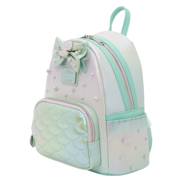 Mini sac à dos nacré irisé - Disney Loungefly La Petite Sirène