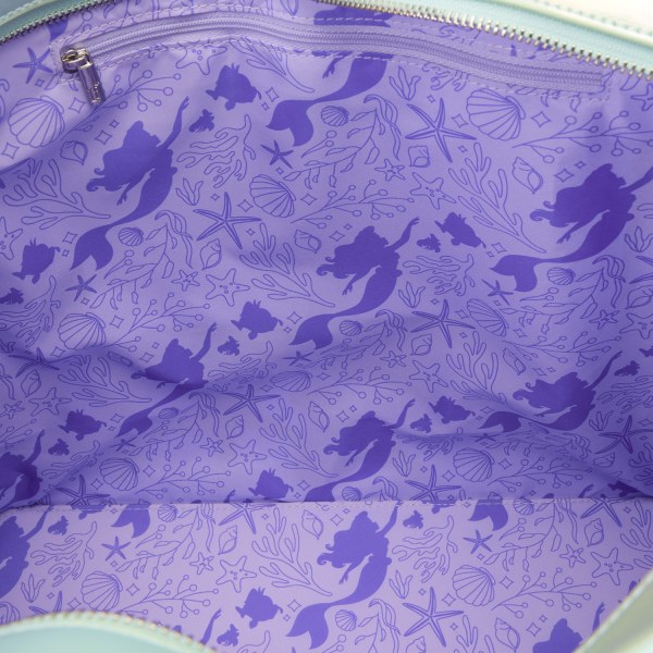 Sac Tote avec porte-monnaie Ariel et Polochon - Disney Loungefly La Petite Sirène