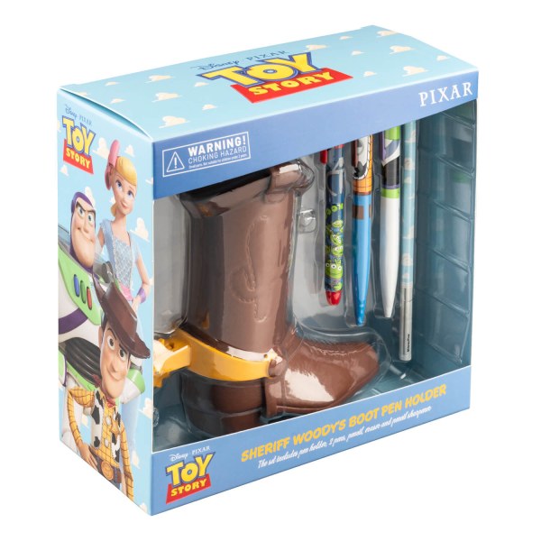 Porte-crayons Woody de Toy Story avec ensemble de papeterie – 16 cm
