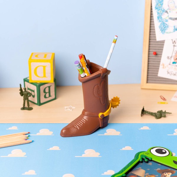 Porte-crayons Woody de Toy Story avec ensemble de papeterie – 16 cm