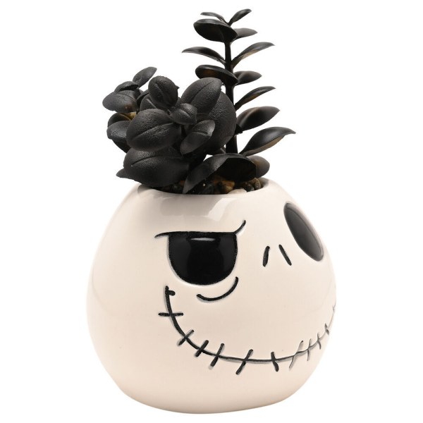 Jardinière de L'étrange Noël De Monsieur Jack avec plante artificielle