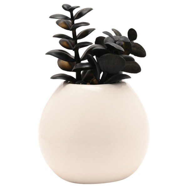 Jardinière de L'étrange Noël De Monsieur Jack avec plante artificielle