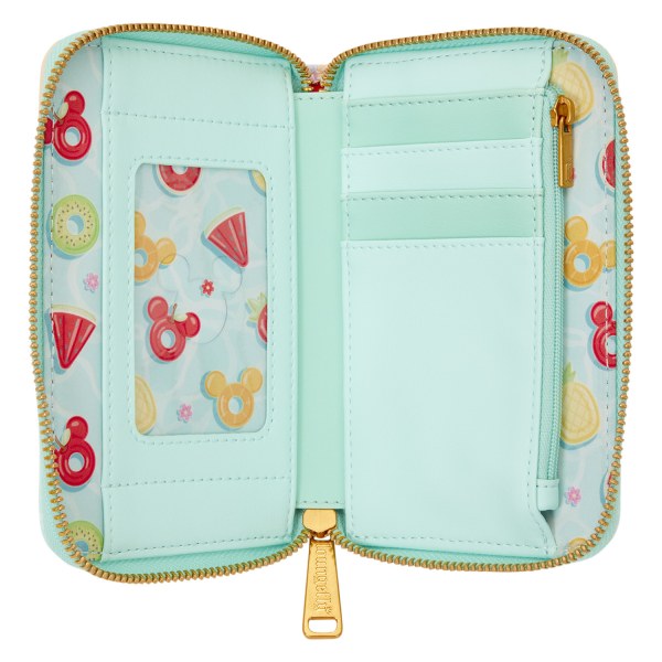 Portefeuille Mickey et Minnie s'amusent à la plage - Disney Loungefly