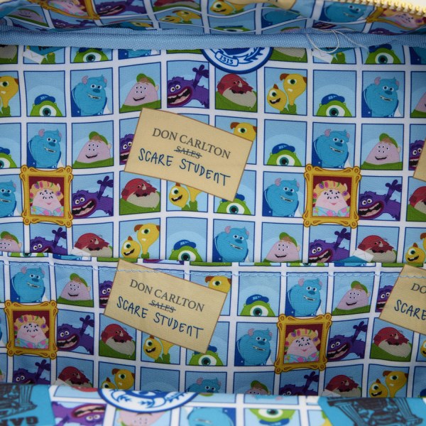 Mini sac à dos Oozma Kappa House - Disney-Pixar Loungefly Monstres Academy