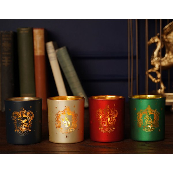 Ensemble de 4 photophores des Maisons - Harry Potter