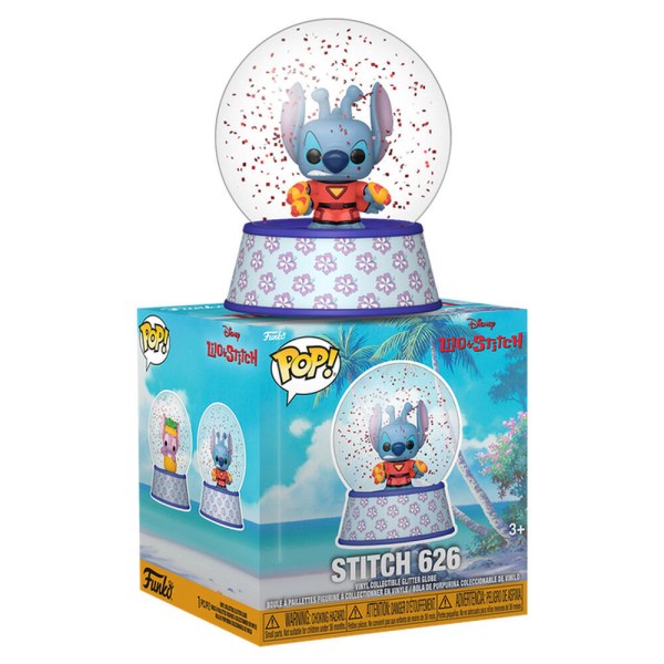 POP! Figurine mystère assortie en boule à neige Disney Stitch