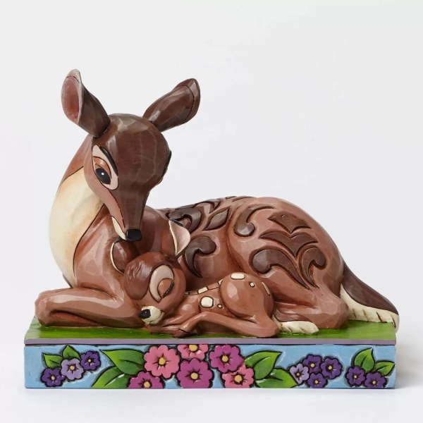 Figurine Bambi avec sa mère « Dors bien, petit prince » - Disney Traditions