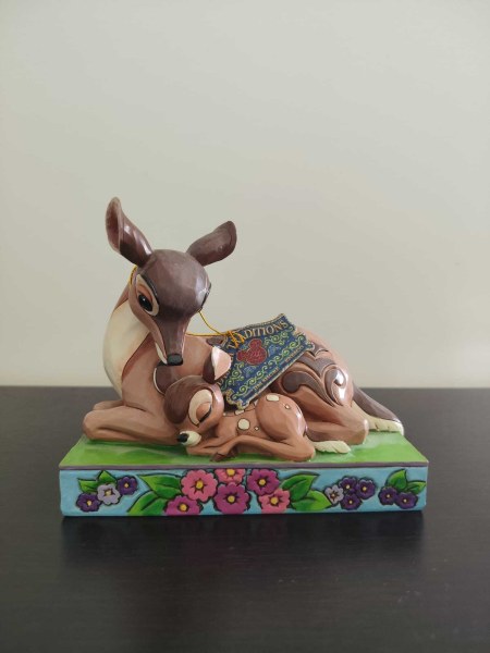 Figurine Bambi avec sa mère « Dors bien, petit prince » - Disney Traditions
