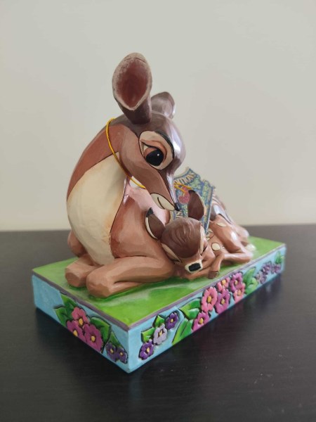 Figurine Bambi avec sa mère « Dors bien, petit prince » - Disney Traditions