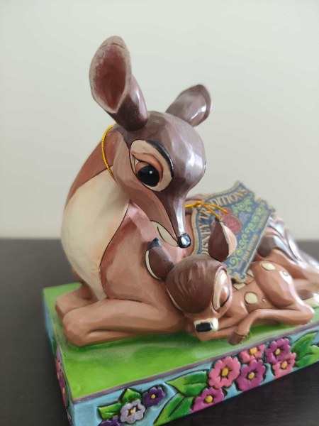 Figurine Bambi avec sa mère « Dors bien, petit prince » - Disney Traditions