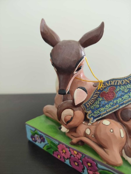 Figurine Bambi avec sa mère « Dors bien, petit prince » - Disney Traditions