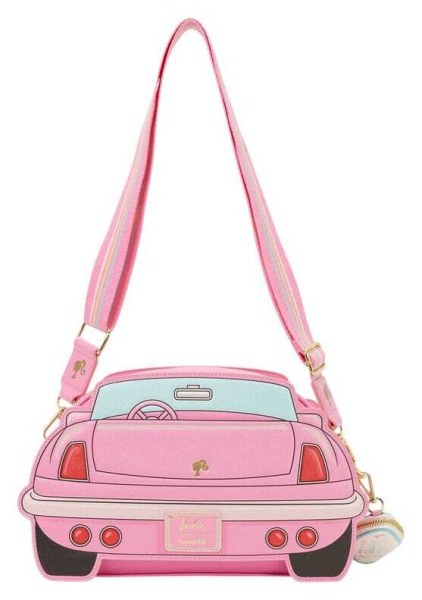 Sac à bandoulière lumineux Barbie en forme de voiture - Loungefly Mattel