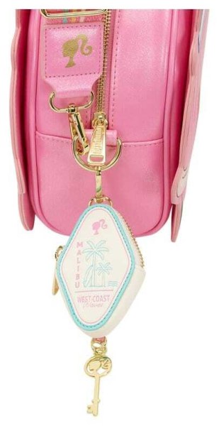 Sac à bandoulière lumineux Barbie en forme de voiture - Loungefly Mattel