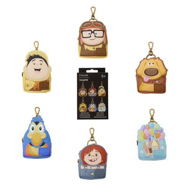 Porte-clés mini sac à dos mystère Là-haut - Disney-Pixar Loungefly
