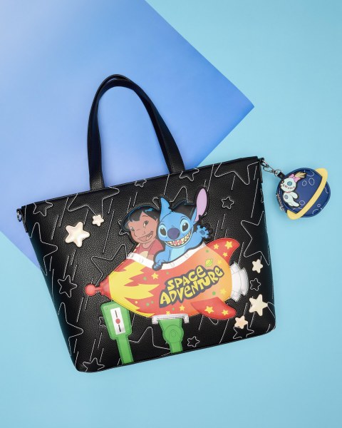 Sac à bandoulière fourre-tout aventure spatiale - Disney Loungefly Lilo & Stitch