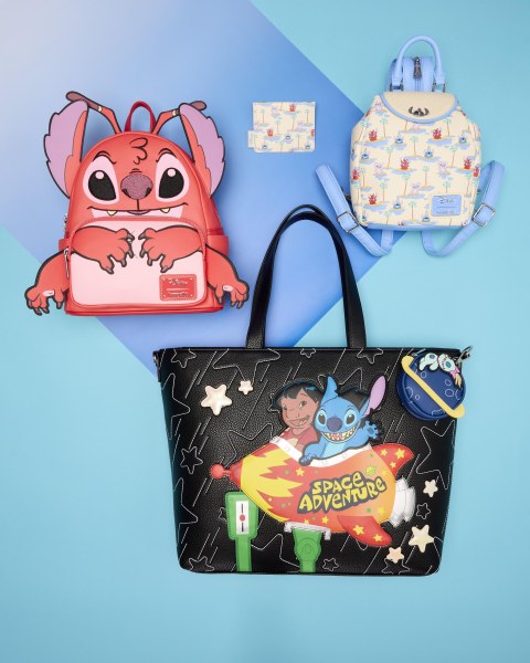 Sac à bandoulière fourre-tout aventure spatiale - Disney Loungefly Lilo & Stitch