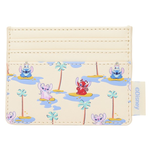 Porte-cartes Stitch, Angel et Leroy - Disney Loungefly Lilo & Stitch