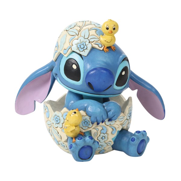 Stitch dans un oeuf avec des poussins - Disney Traditions