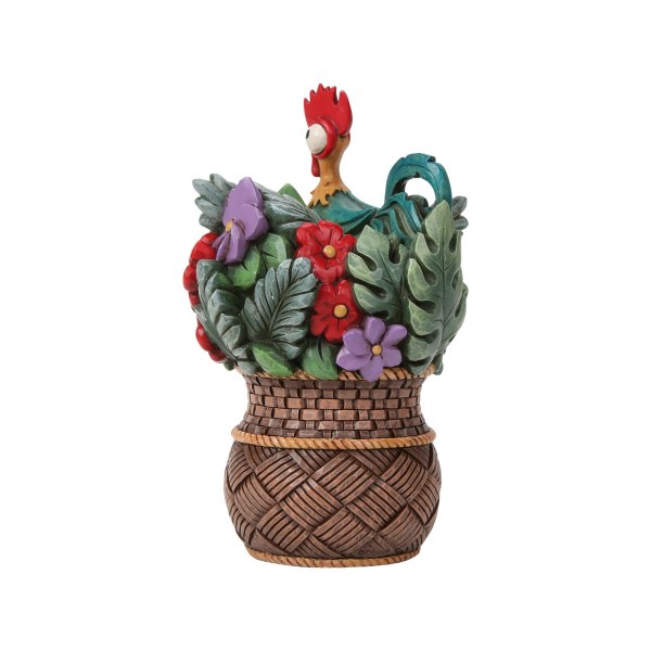 Panier de fleurs Pua & Hei Hei Vaiana - Disney Traditions
