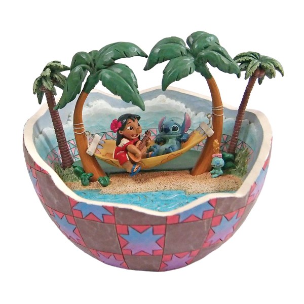 Lilo et Stitch dans une noix de coco (Scène du film) - Disney Traditions
