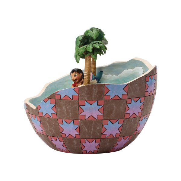 Lilo et Stitch dans une noix de coco (Scène du film) - Disney Traditions