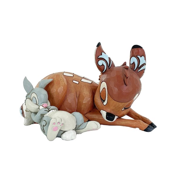 Mini Bambi & Panpan Endormis - Disney Traditions