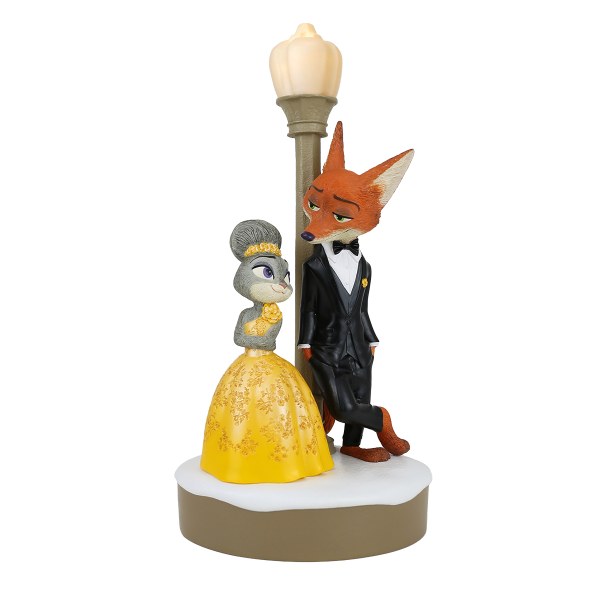 Figurine lumineuse Zootopie - Nick & Judy - Disney Showcase