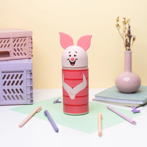 Winnie l'Ourson et Porcinet - Trousse 3D en silicone