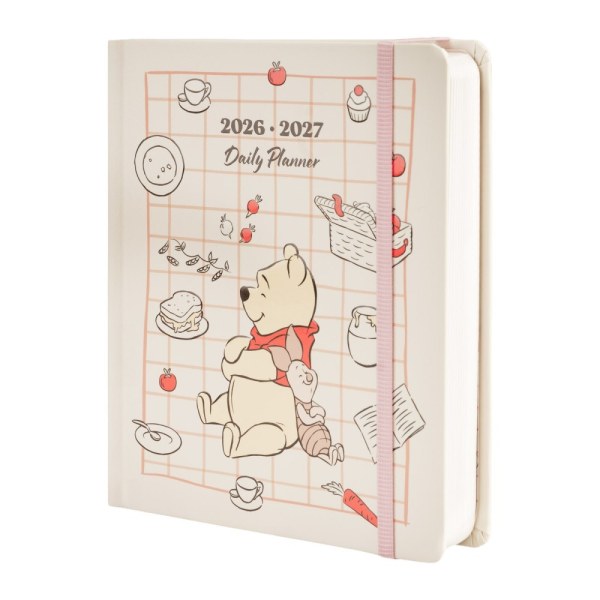 Agenda scolaire quotidien Winnie l'Ourson 2026/2027 – Édition reliée de 11 mois