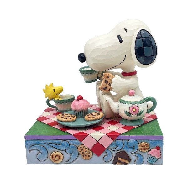Snoopy et Woodstock Thé et bonbons Hallmark - Jim Shore