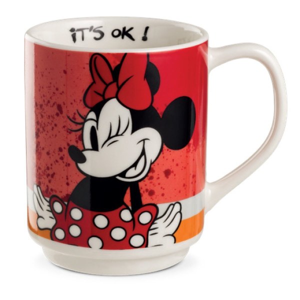Mug Minnie « Je suis » 350 ml rouge - Egan Disney Home