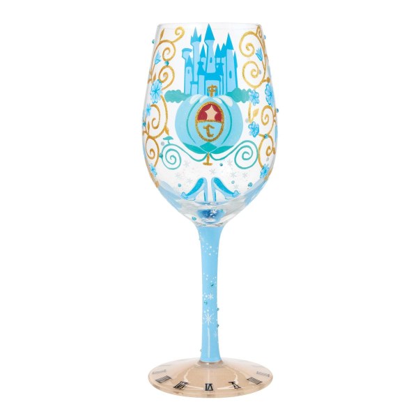 VERRE À VIN CENDRILLON RÊVES DE MINUIT - DISNEY LOLITA
