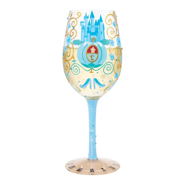 VERRE À VIN CENDRILLON RÊVES DE MINUIT - DISNEY LOLITA