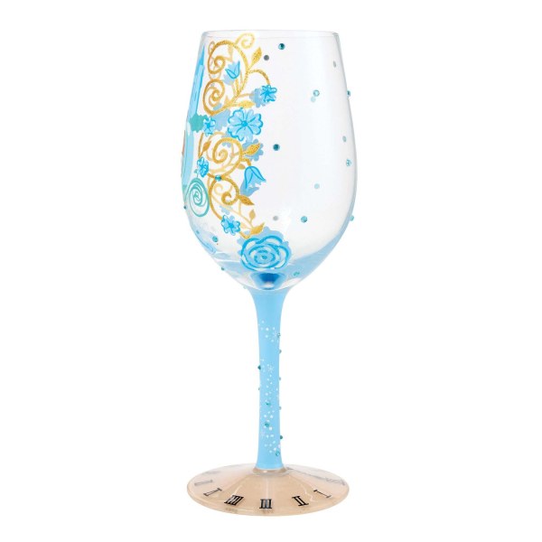 VERRE À VIN CENDRILLON RÊVES DE MINUIT - DISNEY LOLITA