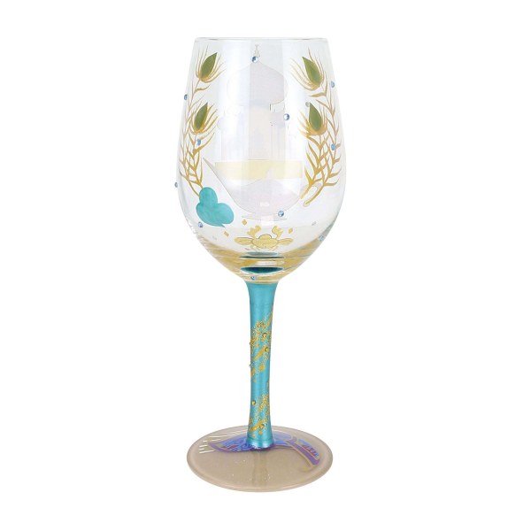VERRE À VIN JASMINE « MONTRE MOI LE MONDE » - DISNEY LOLITA
