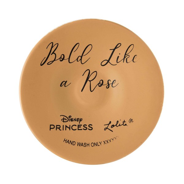 VERRE À VIN BELLE « AUDACIEUSE COMME UNE ROSE » - DISNEY LOLITA