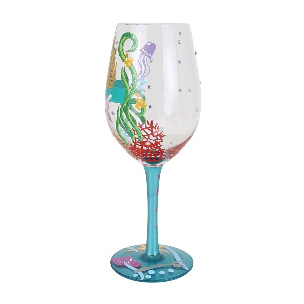 VERRE À VIN ARIEL « SURFE SUR TA PROPRE VAGUE » - DISNEY LOLITA