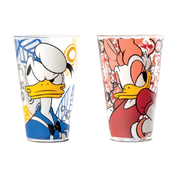 Ensemble de 2 verres de 310 ml Donald et Daisy - Egan Disney Home