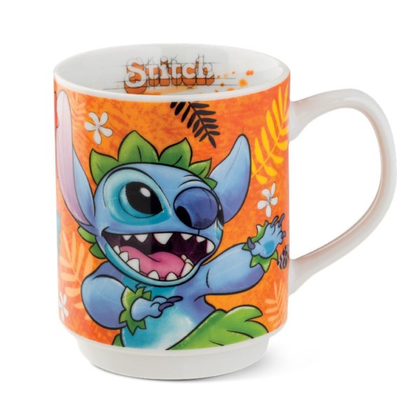 Mug Stitch orange 350 ml - Egan Disney Home