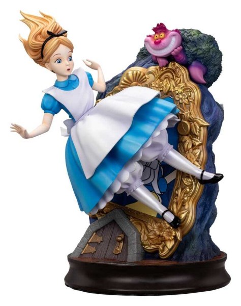Alice au pays des merveilles et le chat du Cheshire - Statue MasterCraft