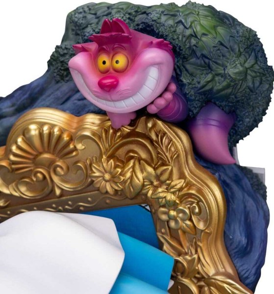 Alice au pays des merveilles et le chat du Cheshire - Statue MasterCraft