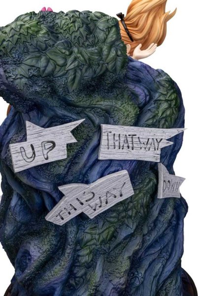 Alice au pays des merveilles et le chat du Cheshire - Statue MasterCraft
