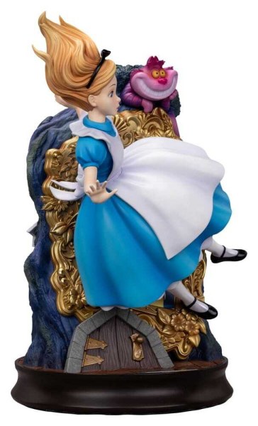 Alice au pays des merveilles et le chat du Cheshire - Statue MasterCraft