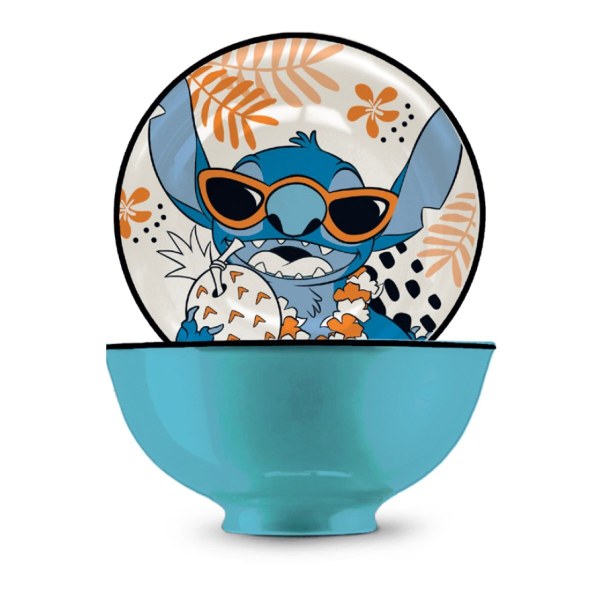 Petit bol Stitch bleu 300 ml - Egan Disney Home