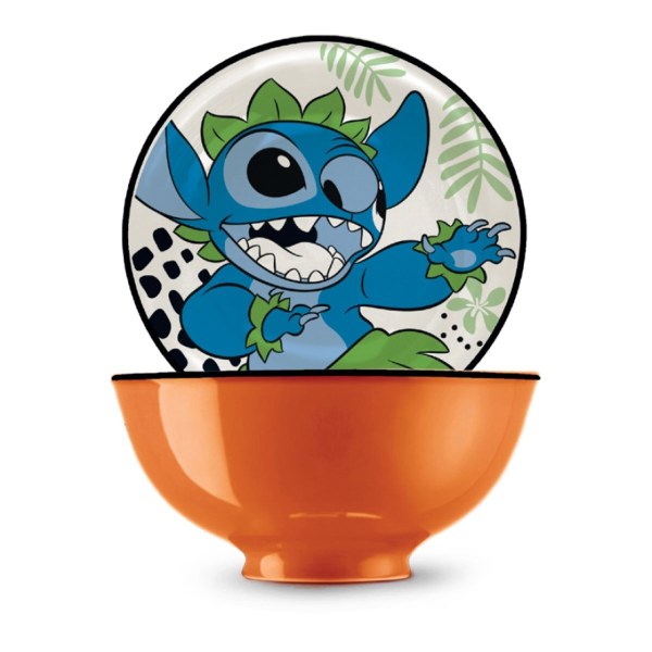 Petit bol Stitch orange 300 ml - Egan Disney Home