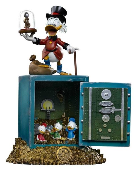 Iron Studios - Statuette La Bande à Picsou Art Scale 1/10 - Oncle Picsou et ses neveux
