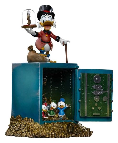 Iron Studios - Statuette La Bande à Picsou Art Scale 1/10 - Oncle Picsou et ses neveux